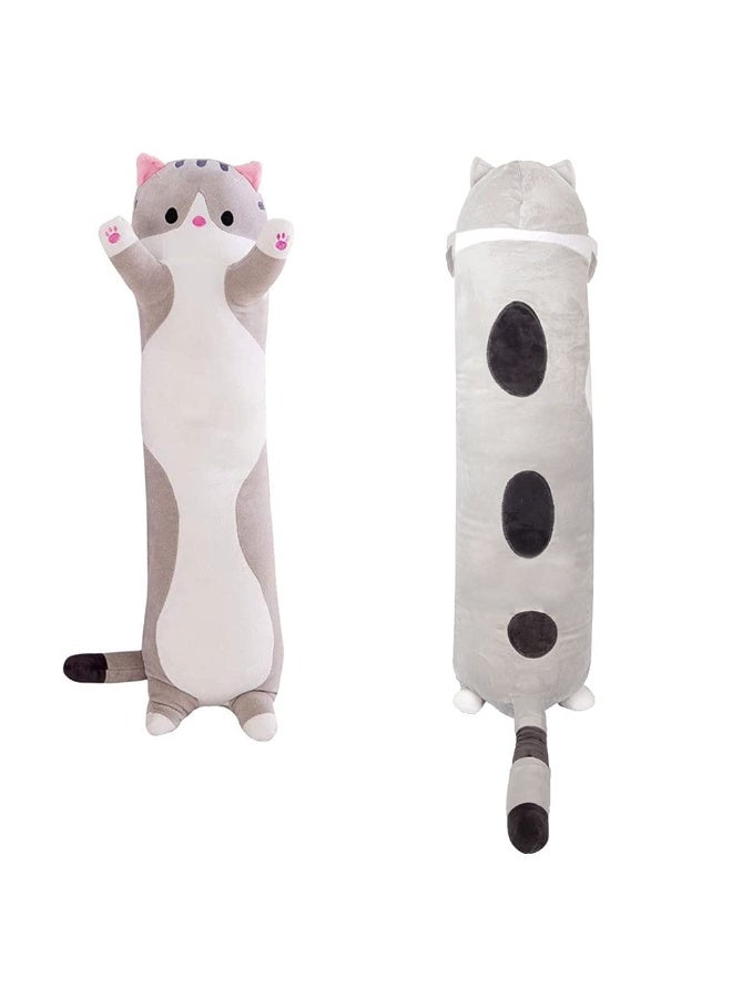 دايتويز وسادة قطط محشوة بطول 50 سم، لعبة قطط محشوة كبيرة وطويلة، وسادة قطط محشوة، وسادة قطط محشوة للجسم - Image 1